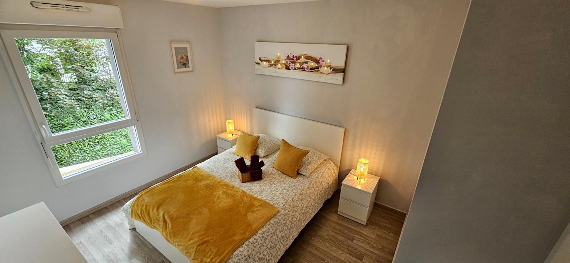Appartement 2 Chambres Avec Terrasse Et Garage Saint-Andre-lez-Lille Eksteriør billede
